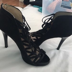 Nine West Black Heels Size 8